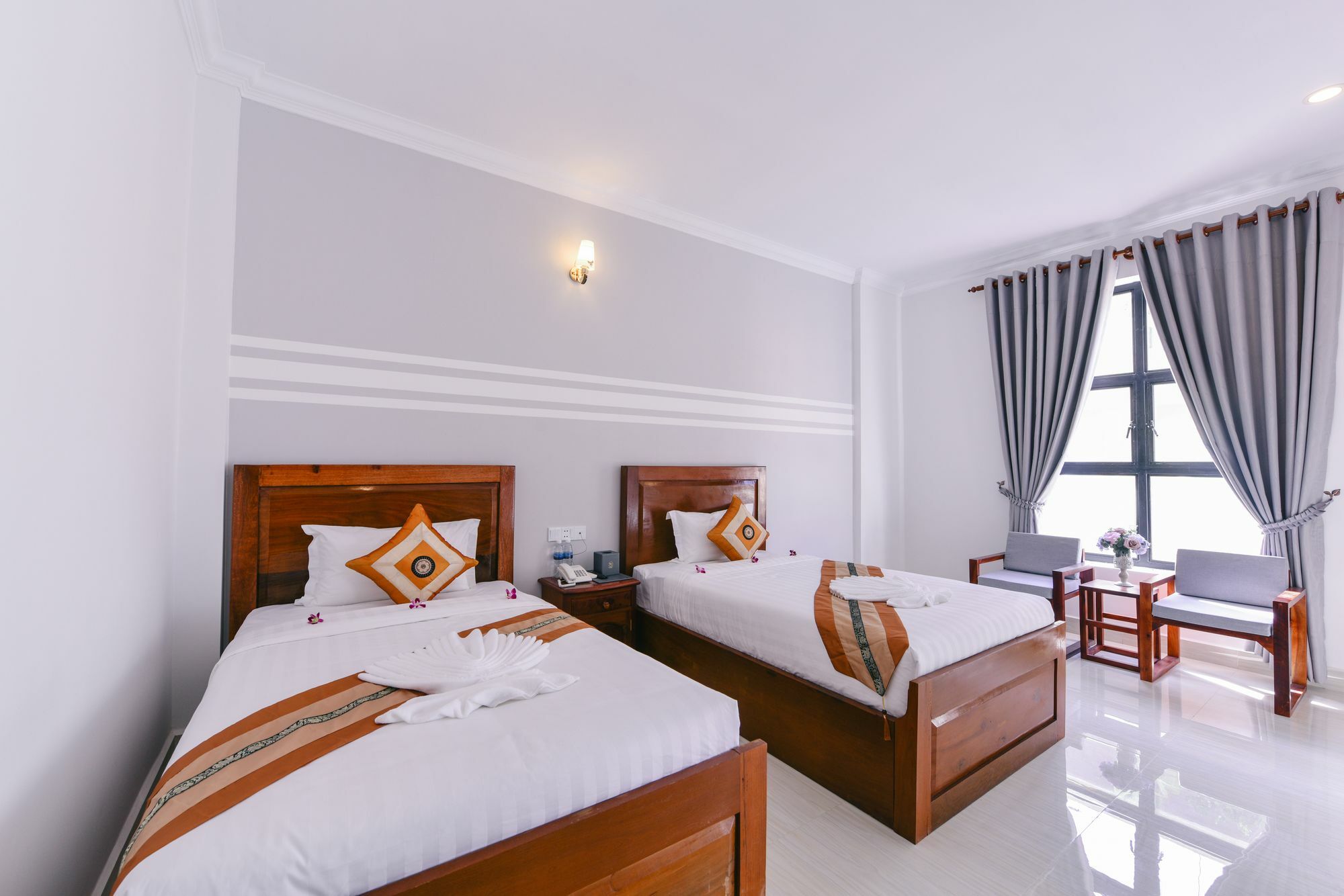Sky Palace Boutique Hotel Battambang Luaran gambar